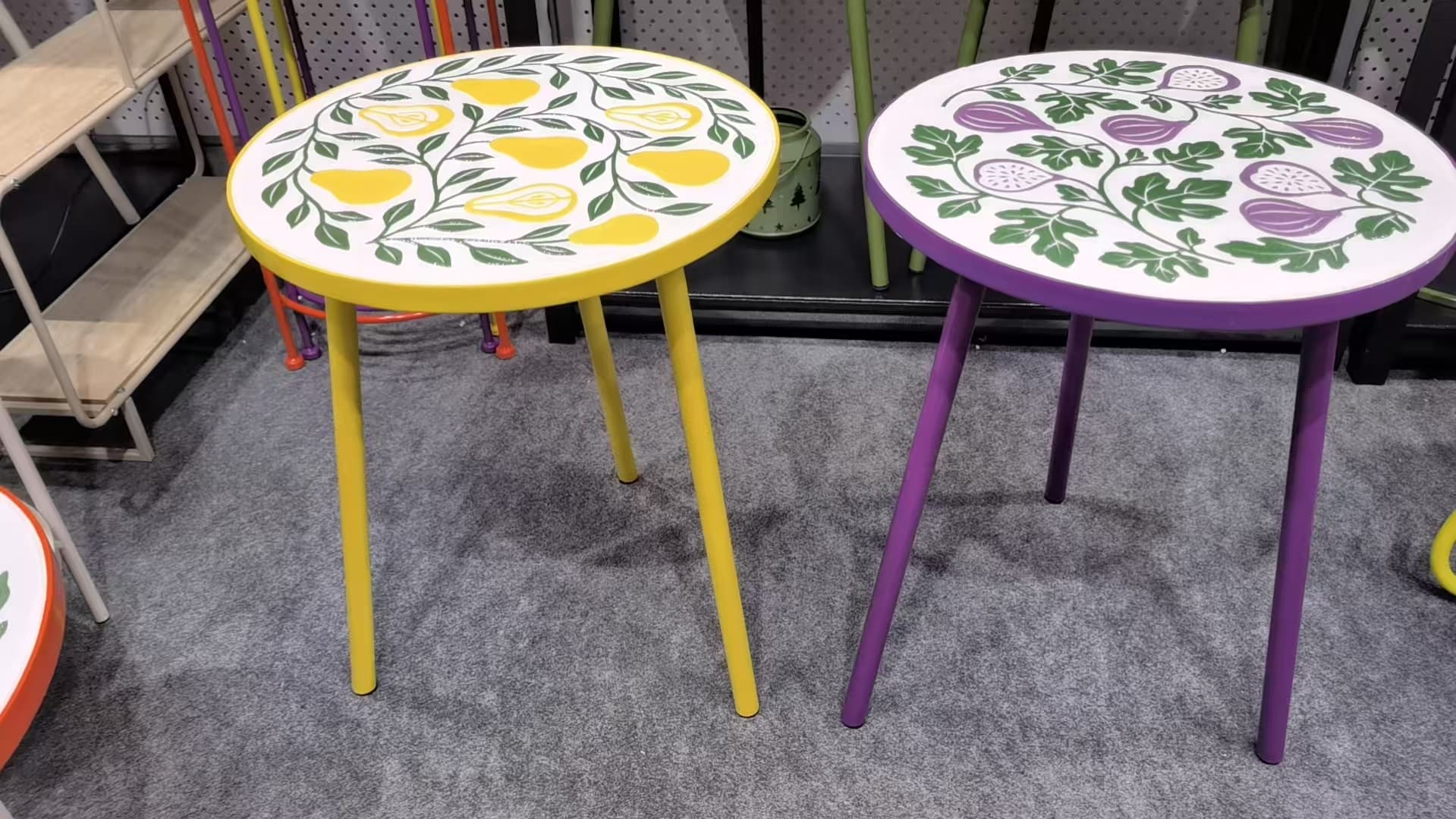 Botanical Accent Table