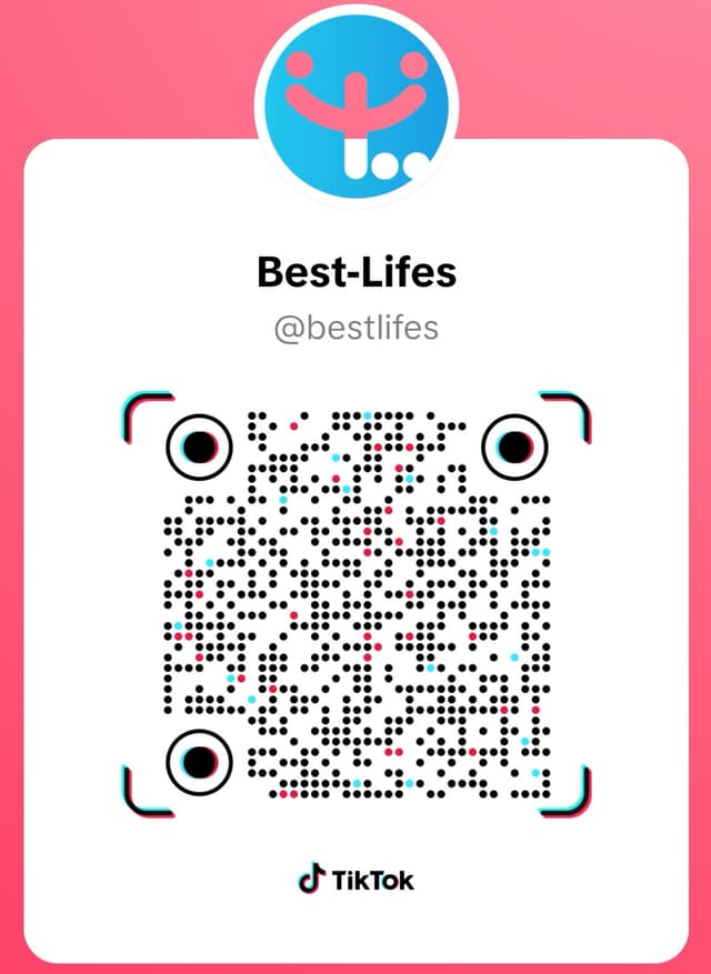TikTok QR code for Best Life